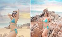 Từng bị chê béo, hot girl Trâm Anh vẫn tự tin diện bikini hai mảnh bốc lửa