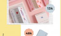 Điểm nhanh loạt văn phòng phẩm siêu xinh trên Shopee có giá chỉ từ 12K!