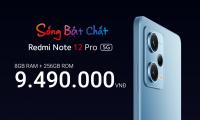 Xiaomi ra mắt dòng Redmi Note 12, cùng MONO truyền cảm hứng “Sống Bật Chất” cho thế hệ trẻ Việt Nam