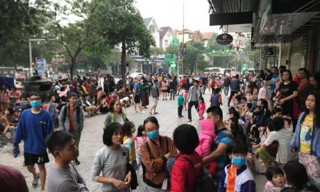Cháy căn hộ chung cư Linh Đàm, hàng nghìn cư dân tháo chạy